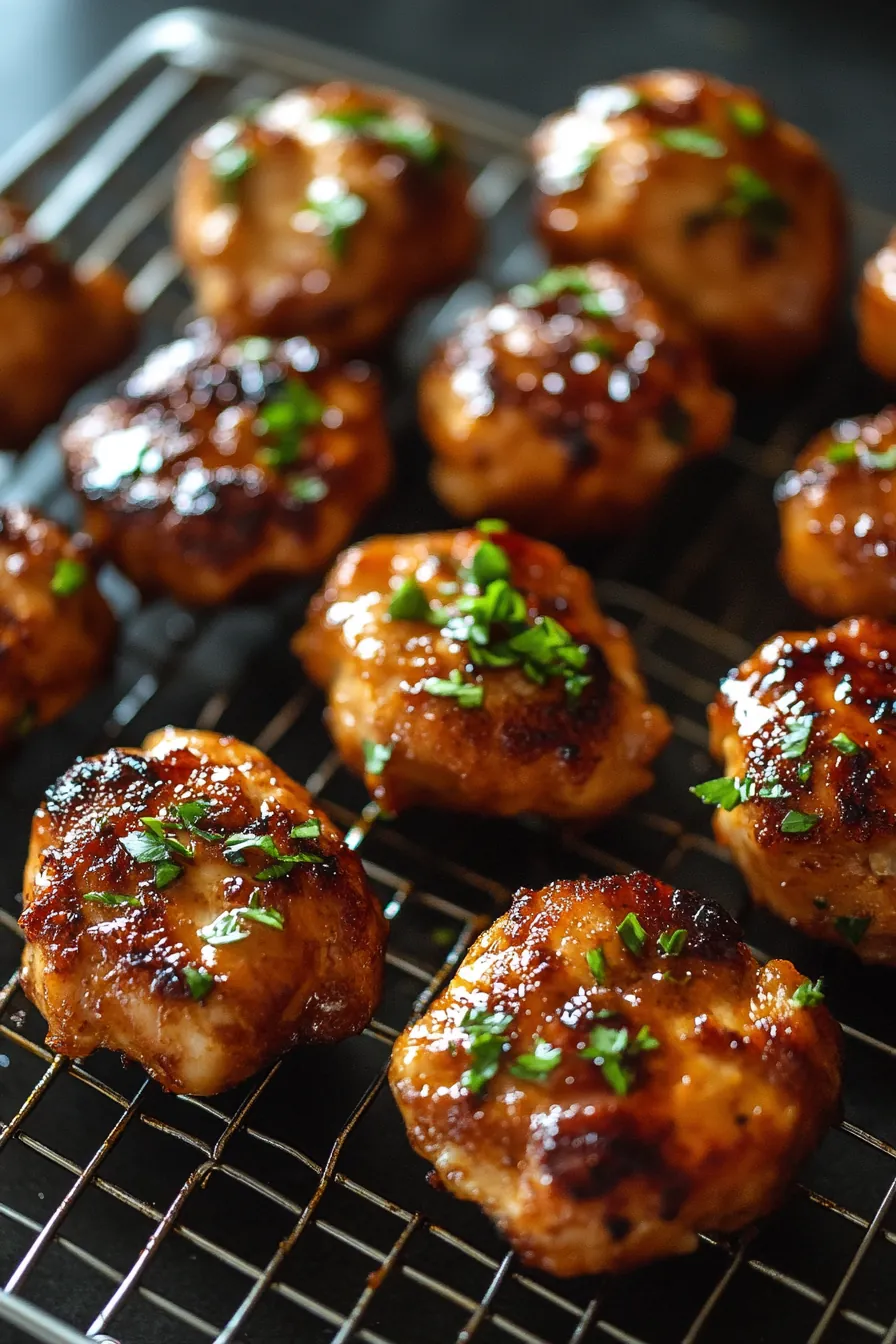 Recipe finishing touch