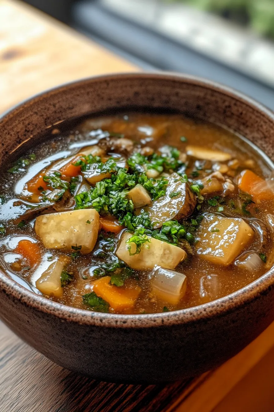 Recipe finishing touch