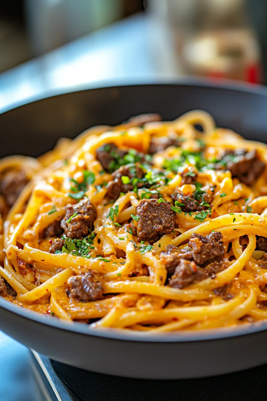 Recipe finishing touch