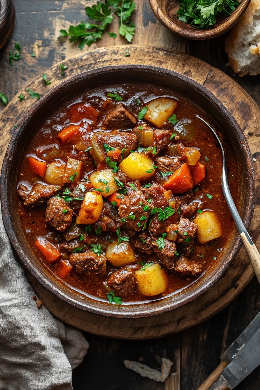 Recipe finishing touch