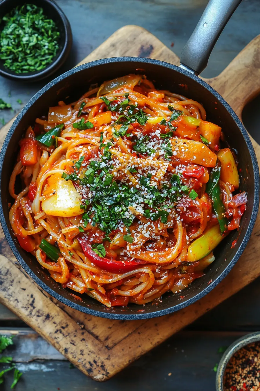 Recipe finishing touch