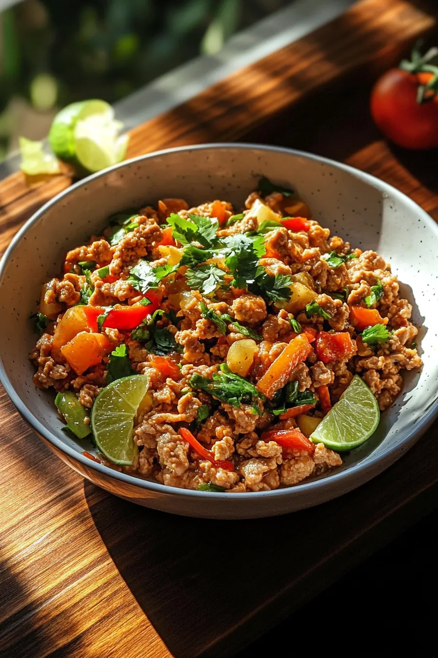 Recipe finishing touch